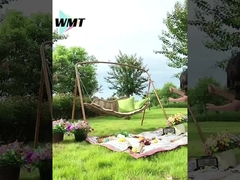 頑丈なフレームの豪華なガーデンスイング 防水・UV耐性屋外スイングチェア