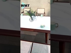 頑丈 な 金属 の 屋外 テーブル と 椅子 セット 軽量 で 透気 し て 耐久 性 を 備える